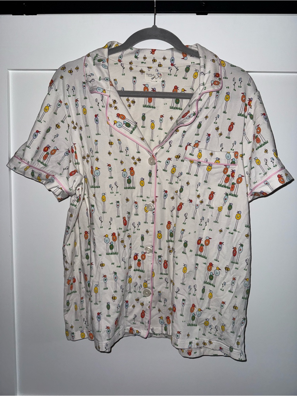 BedHead Short-Sleeve Button Pajama Set